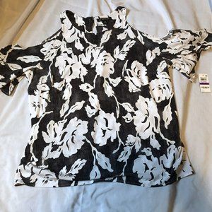 INC Cold Shoulder Top XXL